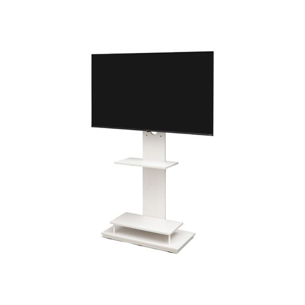 【美品&完成品】アイリスオーヤマ テレビスタンド UTS-W75 ホワイト IRIS OHYAMA テレビスタンド 壁寄せ テレビ台 おしゃれ スタンド