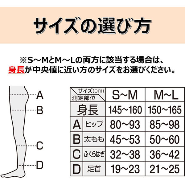 スリムウォーク 美脚美尻スパッツ ラベンダー S-M 1枚入×2セット