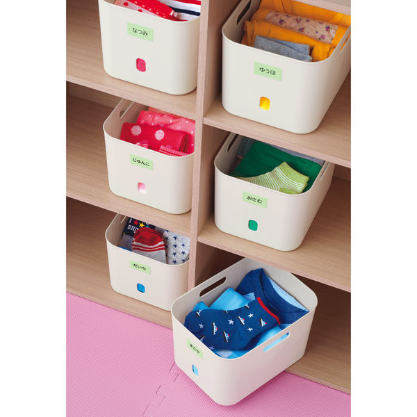 サンカ 収納ケース インボックス ソフト SM NIBS-SMWH 1個 - アスクル