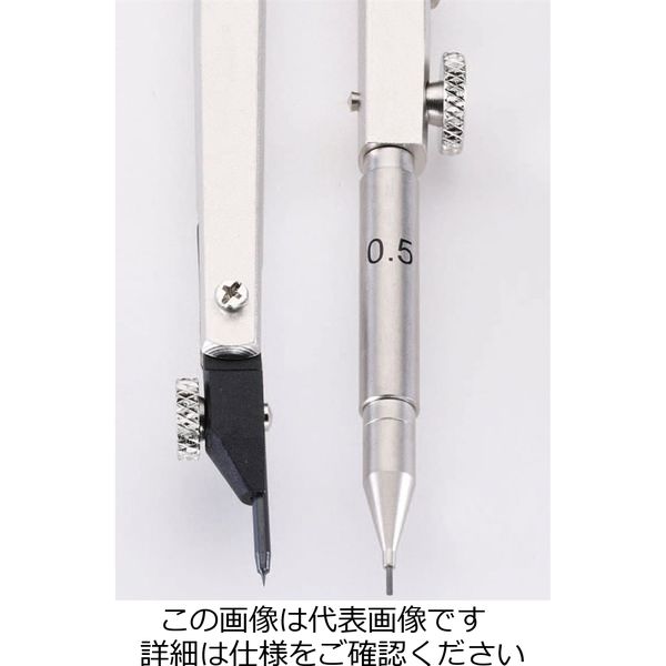 エスコ 110mm マイクロスプリングコンパス EA765G-21 1丁（直送品