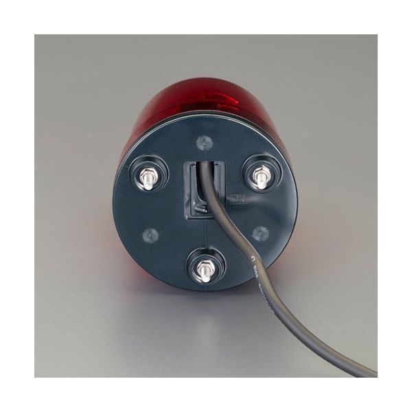 エスコ AC100V LED回転灯(赤色) EA983FS-100RA 1個(直送品) エスコ AC100V LED回転灯(赤色) EA983FS-100RA 1個(直送品)
