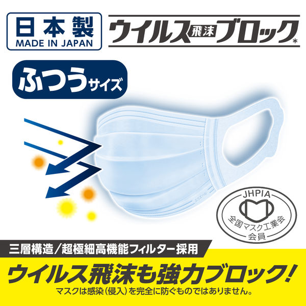 大王製紙 エリエール サージカルマスク ふつうサイズ 使い捨て 不織布