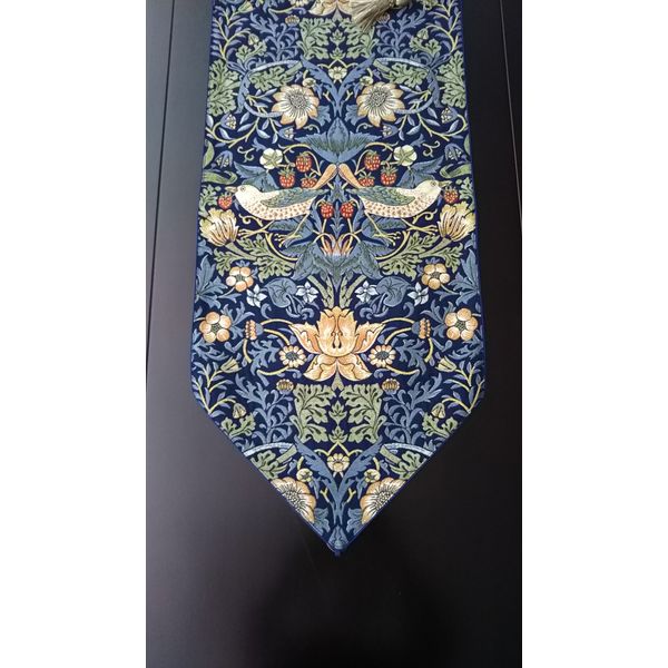 Morris Design Studio テーブルランナー 川島織物セルコン テーブルランナー MORRIS ウィリアムモリス フルーツ 30x180Vcm