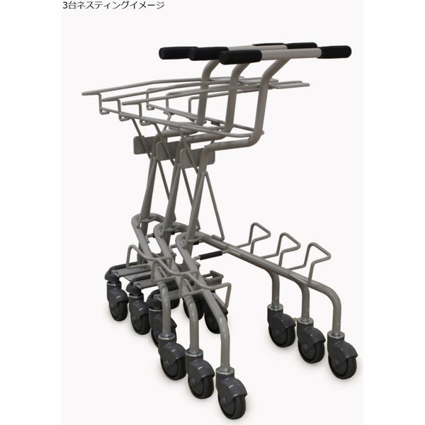 ポン吉 様の専用 01 ショッピングカート 大和産業 お手伝いカートPJ3 (5台入) 122-Y00124 1セット(5台入