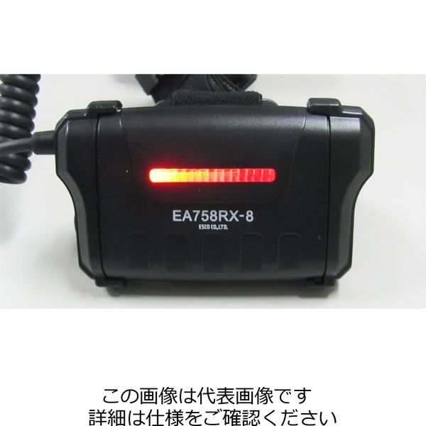 エスコ [単3x3本] ヘッドライト/LED EA758RX-8 1セット(2個)（直送品