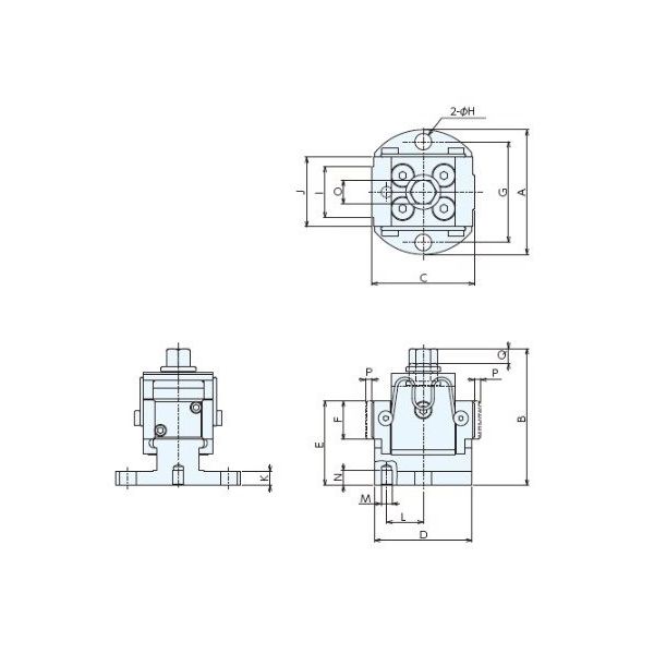 ナベヤ（NABEYA） ナットランナークランプH型 NRCHD13 1個（直送品