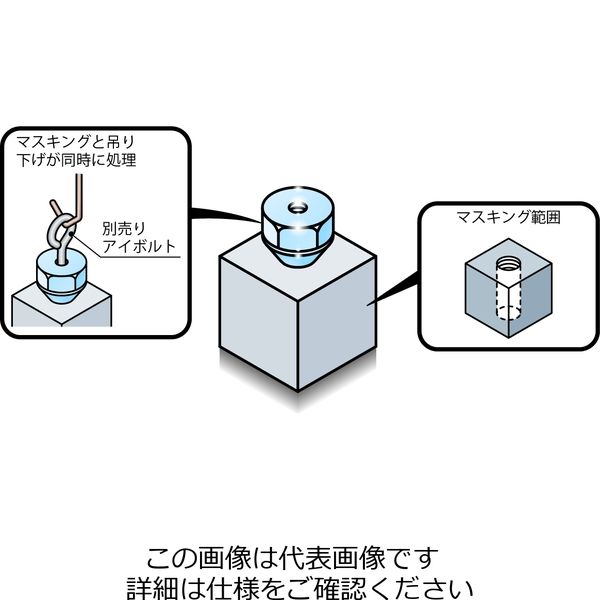 岩田製作所 Qボルト QB12 1ケース（100個）（直送品） - アスクル