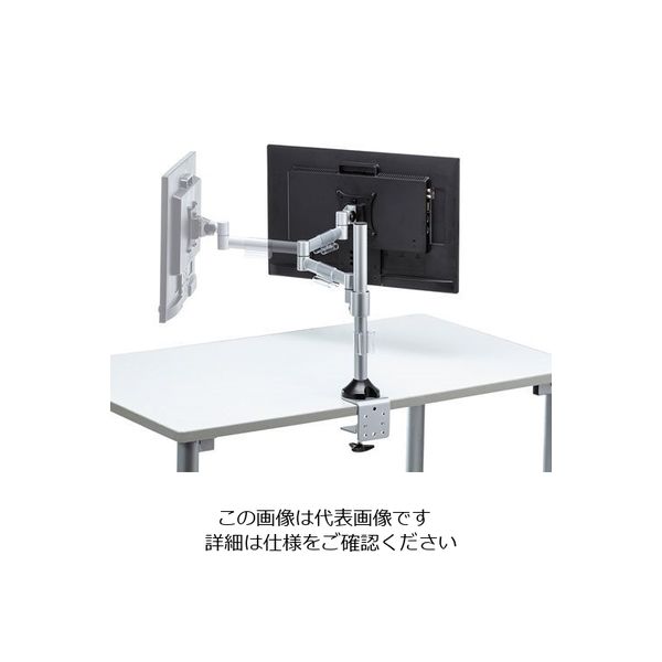 エスコ 420mm モニターアーム(水平可動) EA764AG-16A 1台(直送 エスコ 420mm モニターアーム(水平可動) EA764AG-16A 1台(直送