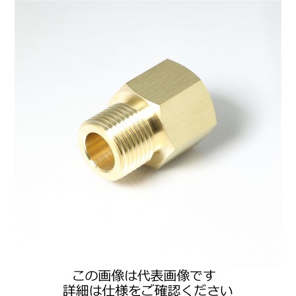 エスコ（esco） G1/4”xRc1/4” ねじ変換アダプター 1セット（10個