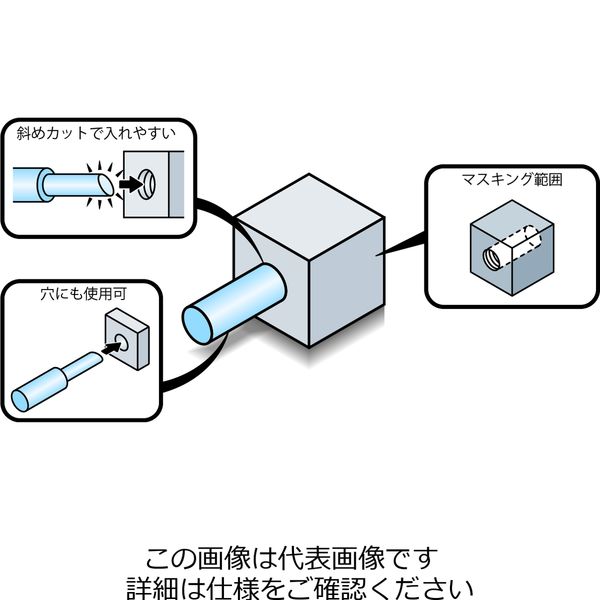 岩田製作所 円柱プラグB HCBS3-P 1セット（80個：10個×8ケース）（直送