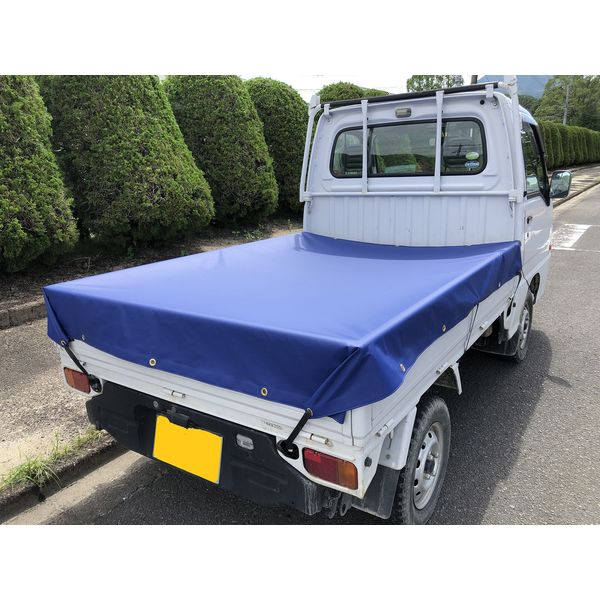 TRUSCO トラックシートα TS-2TA 2t用 幅2300mmX長さ3.6m 緑 1枚（楽天 