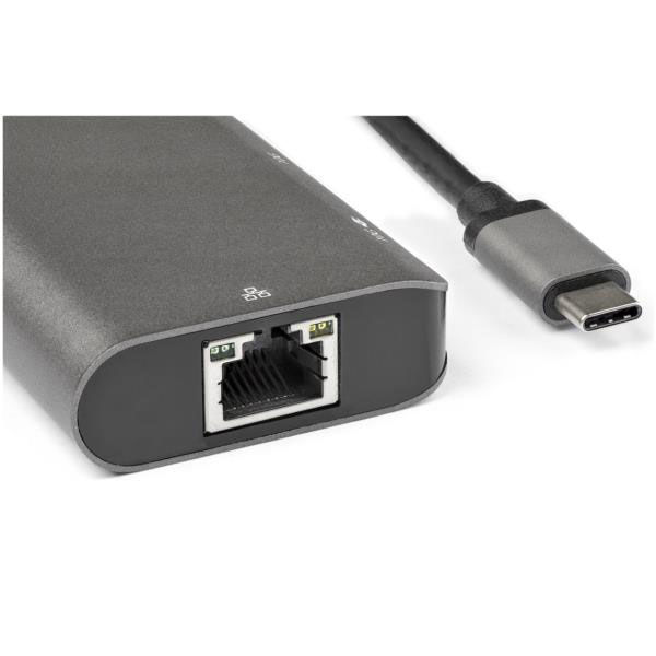 ドッキングステーション Type-C接続 USB-A×2 USB-C×1 HDMI×1 LAN×1