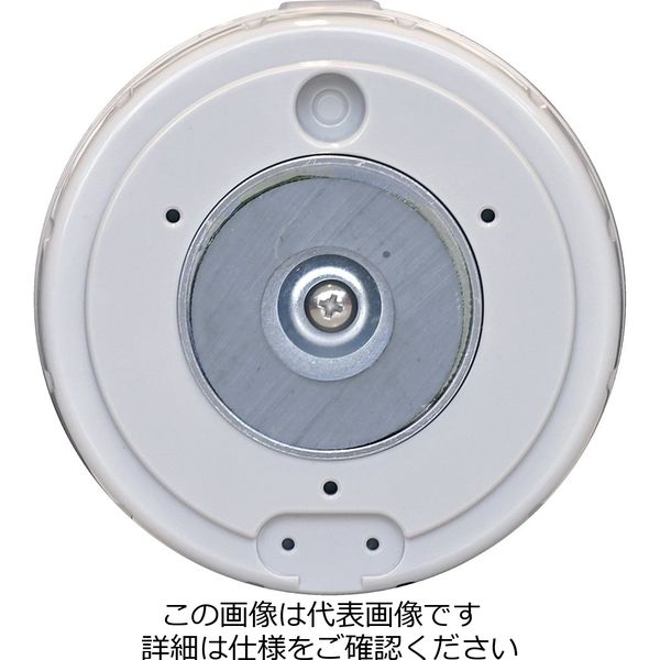 NIKKEI ニコUFO 回転灯4個セット 日動工業株式会社｜電池式LED回転灯 ニコUFO 黄 夜間自動点灯