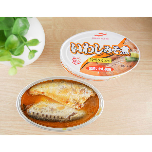 マルハニチロ マルハ いわしみそ煮 100g 1セット（3個） - アスクル