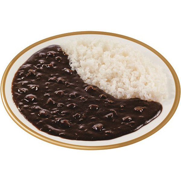 メガ盛りカレー ブラック 中辛 300g