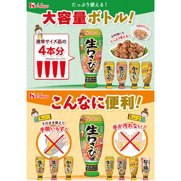 ハウス食品 おろし生わさび 1個 - アスクル