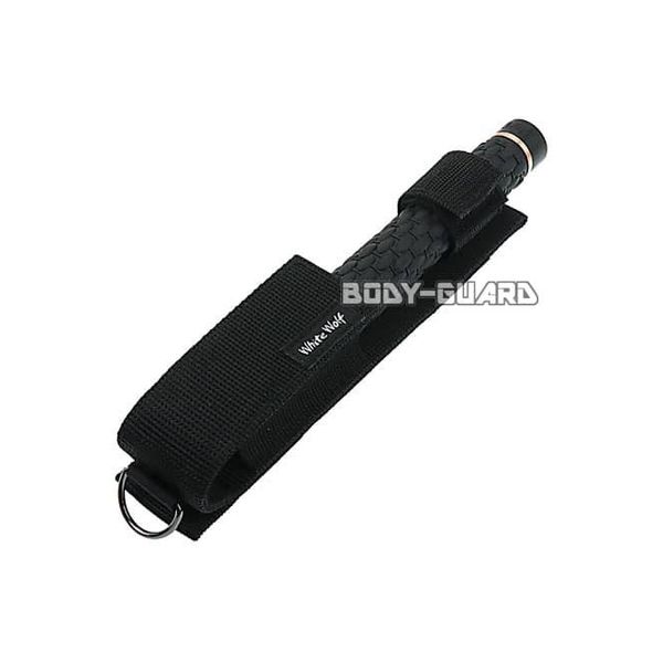 本革製 鍔付警棒用ホルスター H01