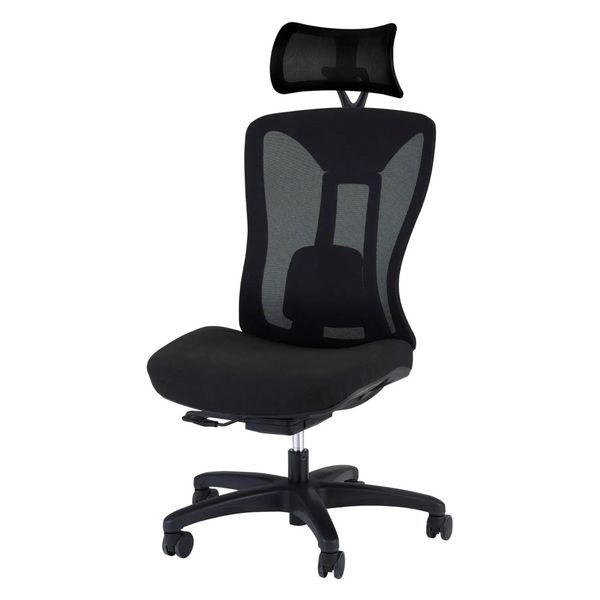 【新品未使用】オフィスチェア　ブラック Amazon.co.jp: 不二貿易 オフィスチェア デスクチェア 幅69.5