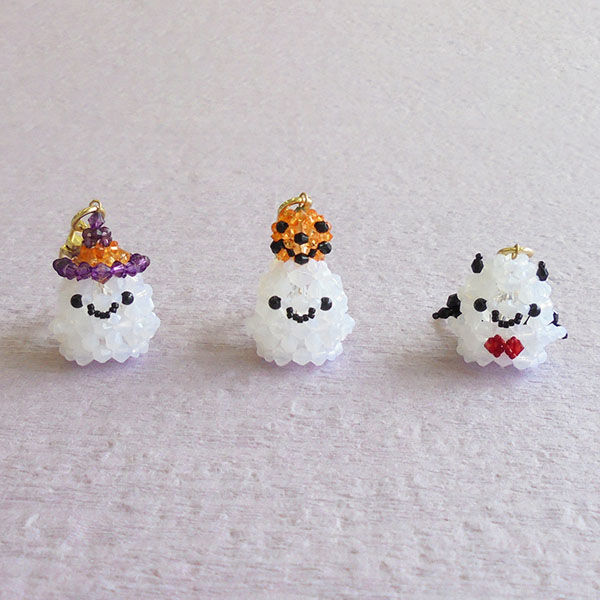 ホビックス HOBBIX ビーズキット ハロウィン仮装おばけ かぼちゃ