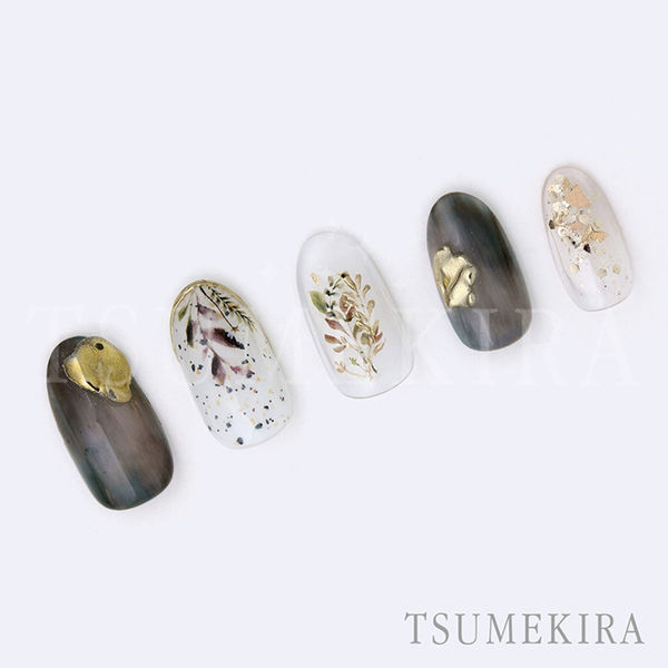 TSUMEKIRA(ツメキラ) ネイルシール RIEプロデュース2 grass