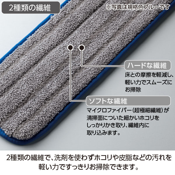 テラモト FXライトブレードラーグ（W） 45cm ブルー 屋内用