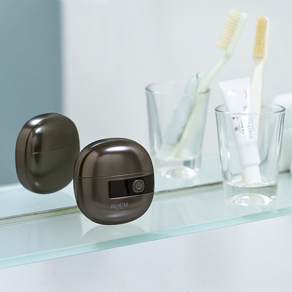 アピックスインターナショナル BEAUM 2ヘッドシェーバー グレー