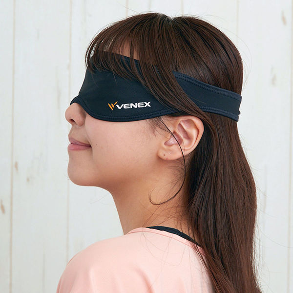 VENEX(ベネクス) アイマスク L-XL ブラック 6106 1個（直送品