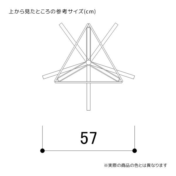 軒先渡し】ストア・エキスプレス 三角回転ネット什器ロングタイプ