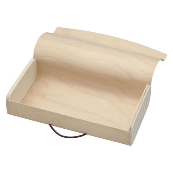 アサヒグリーン 木製容器 白樺ケース 5401 1ケース(100個)（直送品）