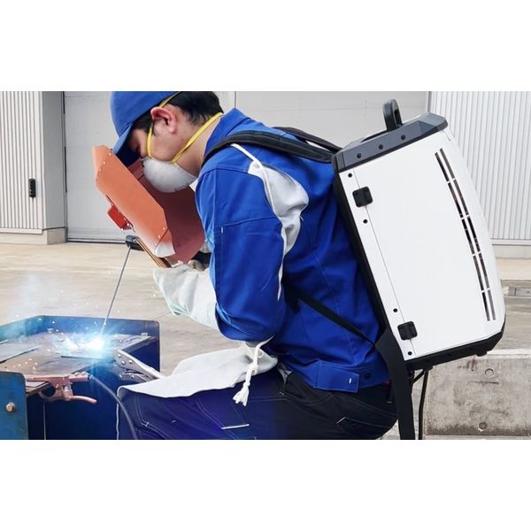 デンヨー 背負い式バッテリ溶接機 BDW-120BP 1台（直送品） - アスクル