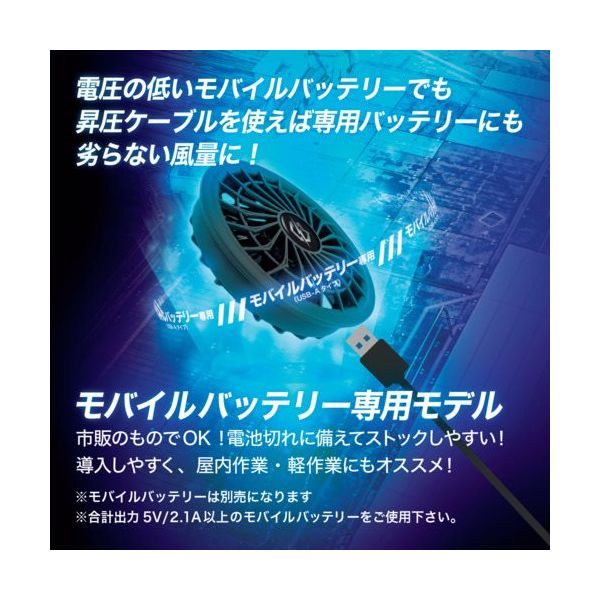リンクサス COOLING BLAST NEO モバイルバッテリー専用ファン