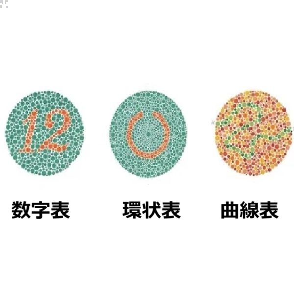 はんだや 石原色覚検査表2 国際版38表 色覚異常チェック 検査