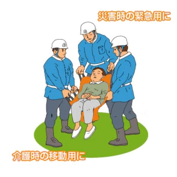 【新品未使用】　万能ソフト担架　防災　介護 エイ・エヌ・エス 万能ソフト担架 医療介護救急防災スポーツ