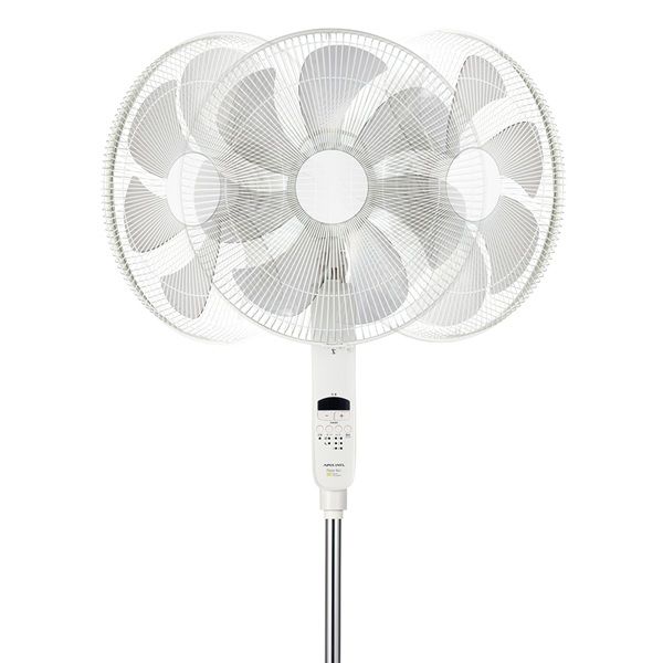 【美品】アピックス　扇風機 【DCモーター/省エネ風量12段階】AFL-285R Amazon | アピックス DCフロアー扇風機 40cm 7枚羽根12段階の