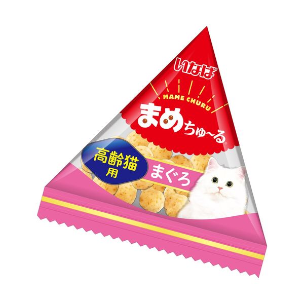 休日限定 いなば まぐろ（8g×3袋）1袋 高齢猫用 まめちゅ～る キャットフード