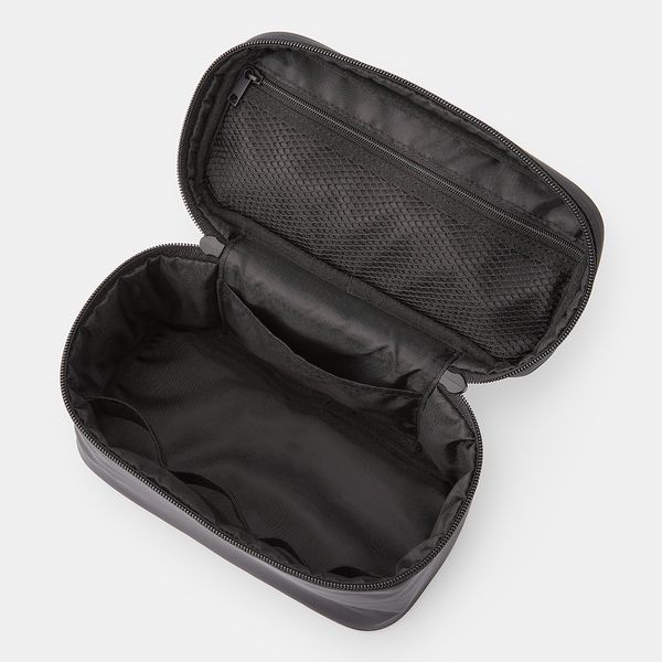 無印良品 ナイロン手付ポーチ 黒 約20．5×10．5×12