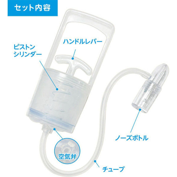 鼻 鼻水吸引器 鼻吸い器 逆流防止 シリコン 鼻づまり 鼻詰まり