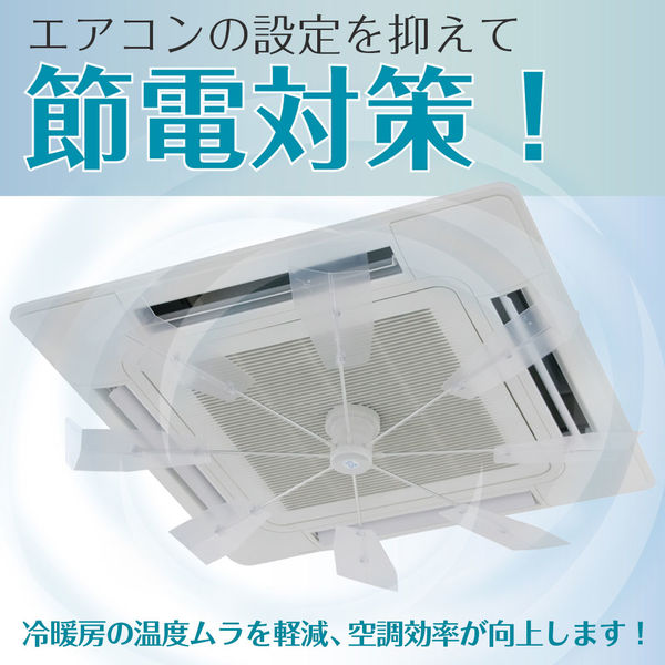 株式会社キングジム ハイブリッドファンFA1 クリアー HBFー