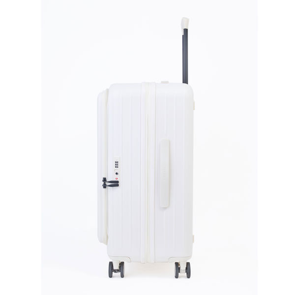 スーツケース　Lサイズ　ホワイト Amazon | [TIERRAL] PUFFER スーツケース S フロントオープン