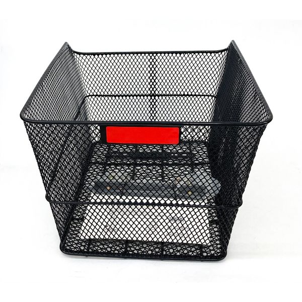 TOP 後特大メッシュカゴ ブラック 64320 1個（直送品） - アスクル