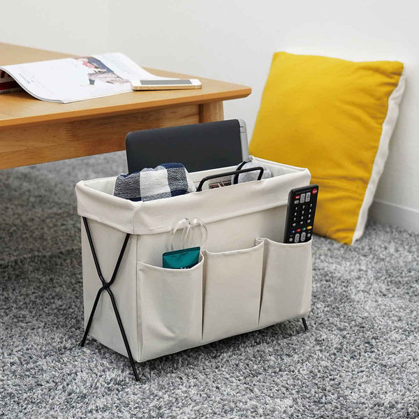 東洋ケース 荷物置き リビングラック 折りたたみ ファブリック