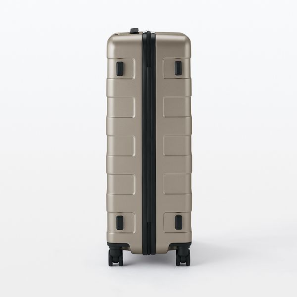 （専用）【新品未開封】無印　バーを自由に調節できるハードキャリーケース ベージュ バーを自由に調節できる ハードキャリーケース（36L） | 無印良品