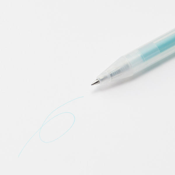 無印良品 さらさら描けるゲルインキボールペン ノック式 0