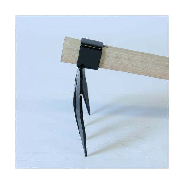 エスコ 170mm/1050mm 雁爪(4本爪/木柄) EA650BJ-5 1丁（直送品）