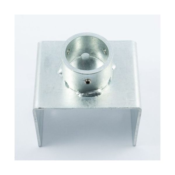 エスコ 48.6mm 単管パイプベース支柱金具(120mm用) EA948TF-29A