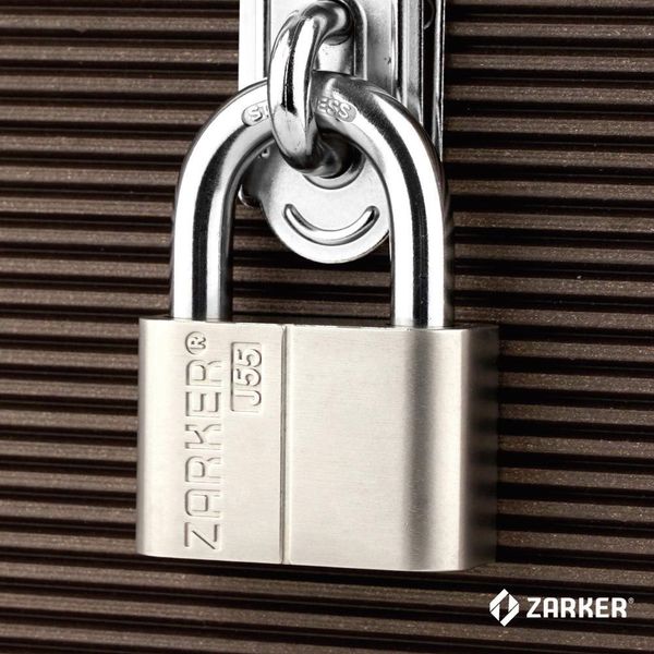 ZARKER ザーカー 鍵付き南京錠 Jシリーズ ツル部 ステンレス