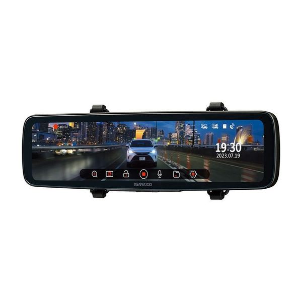 JVCケンウッド デジタルルームミラー型ドライブレコーダー DRVー