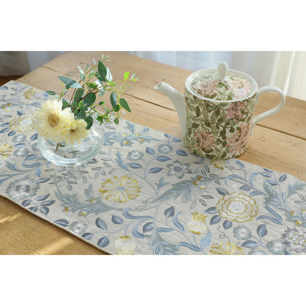 川島織物セルコン モリスデザインスタジオ ウィルヘルミナ テーブル