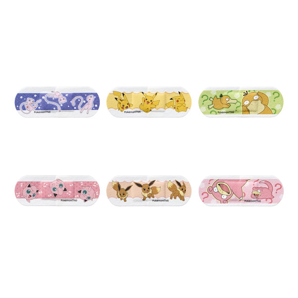 ニチバン 救急絆創膏 ケアリーヴ キャラクター ポケモンcute ジュニア