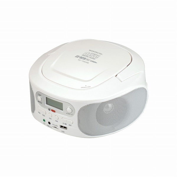 廣華物産 リモコン付き SD/USB/CDラジオ KC-153USB 1台 - アスクル